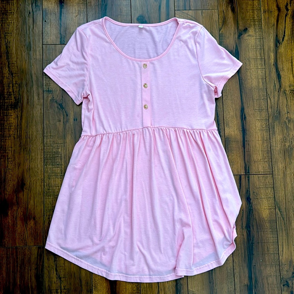 Pink Maternity Top